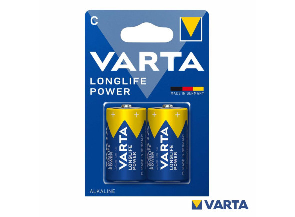 Varta Pilha Alcalina LR14/C 1.5V 2x Longlife Power Varta Pilha Alcalina LR14/C 1.5V 2x Longlife Power